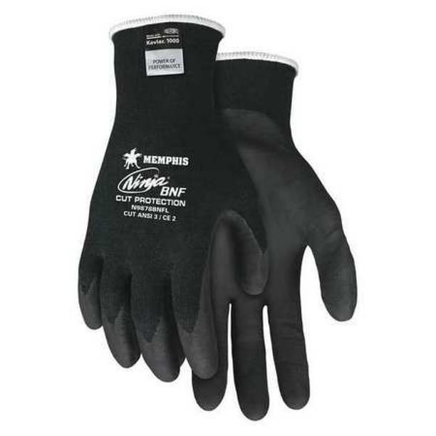 Glove Work W/Black Coating Md Glove Work W/Black Coating Md